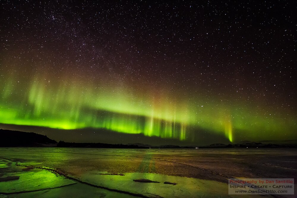 Northern Lights over þingvallavatn
